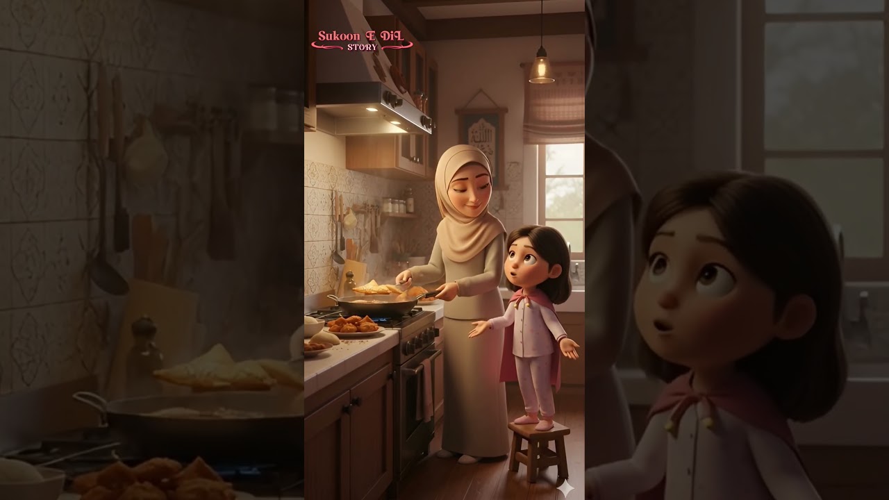 6 Saal Ki Bacchi Ka Pehla Roza 🥹🌙 | #emotionalstory #short  #ramadan @sukoonedil99-l2f