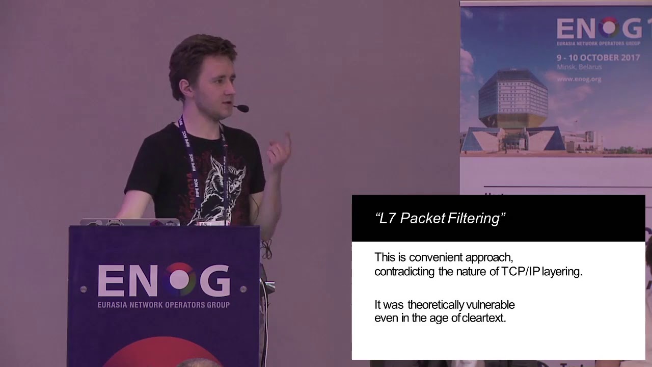 ENOG 14: Проблемы deep packet inspection в транспортных сетях - Артём Гавриченков (RU)