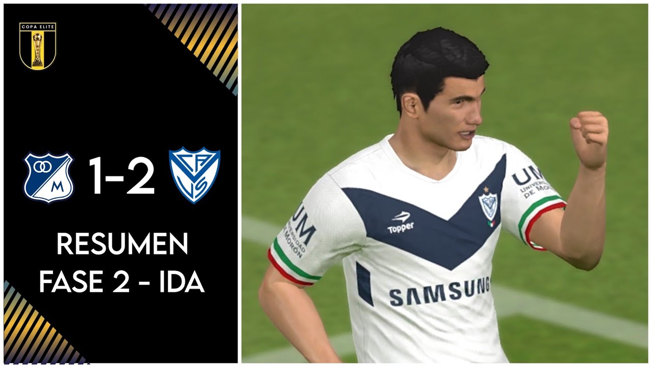 Millonarios 1-2 Velez Sarsfield II Copa Elite 2026, Fase 2 - IDA
