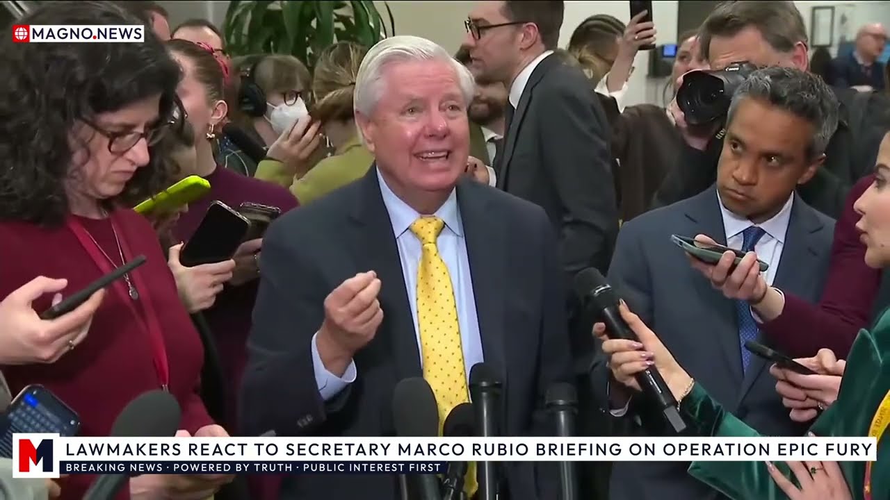 🇺🇸 Lawmakers React to Marco Rubio Briefing on Operation Epic Fury Against Iran in US Capitol [LIVE]