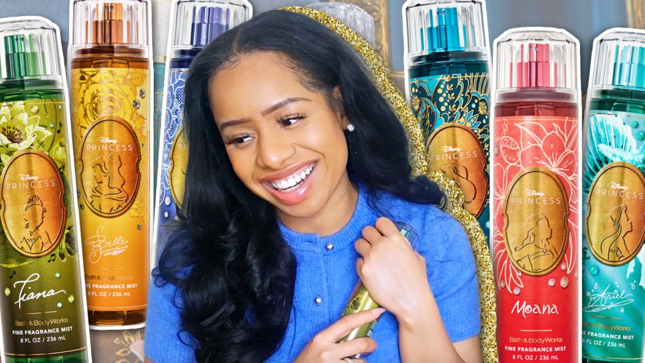Disney Princess Collection by Bath and Body Works | Fine Fragrance Mists | First Impressions!