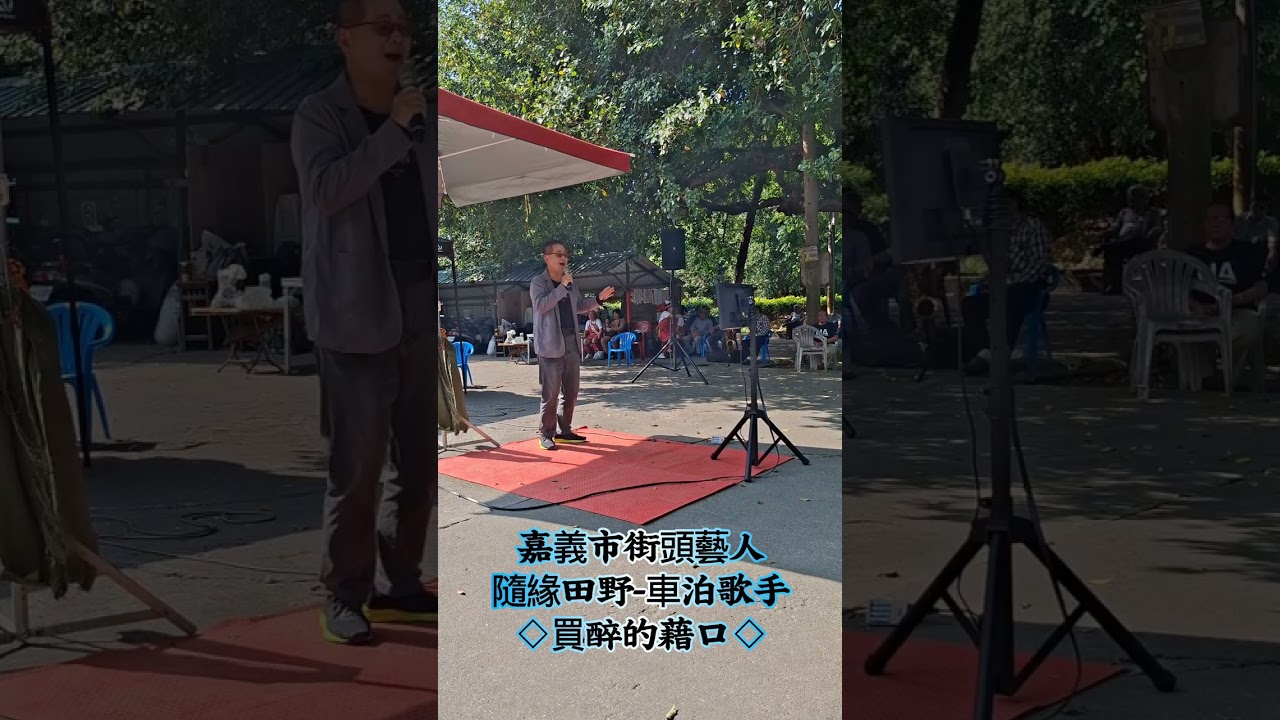 買醉的藉口～完整歌曲按此處#嘉義市街頭藝人#@隨緣田野-車泊歌手 傳唱 原唱：袁小迪 2026.03.07。