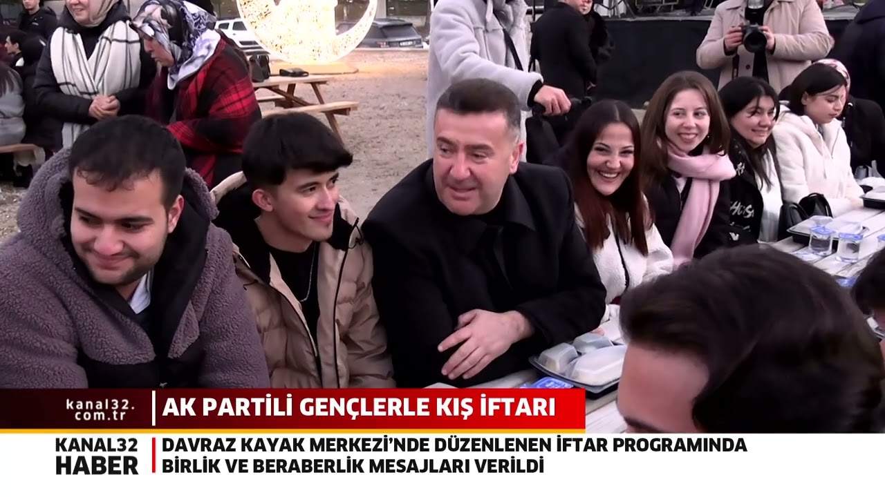 ak partili gençlerle kış iftarı