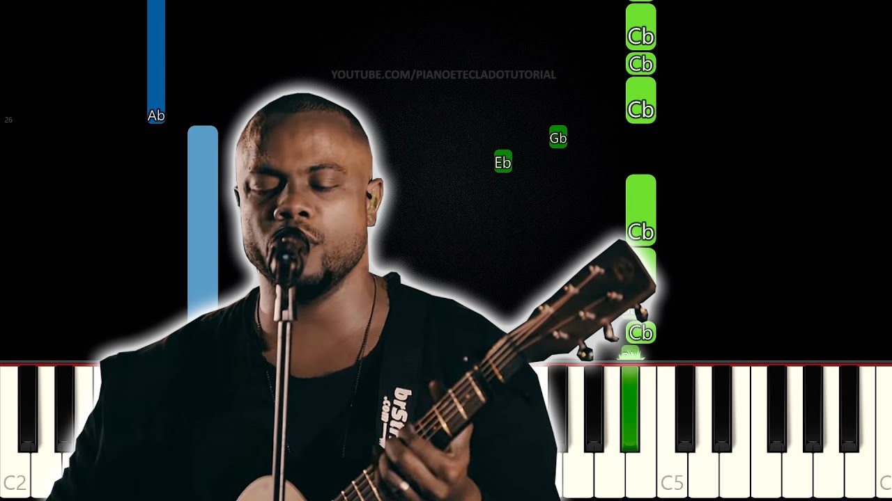 O Seu Amor Por Mim - Weslei Santos | Piano e Teclado Tutorial
