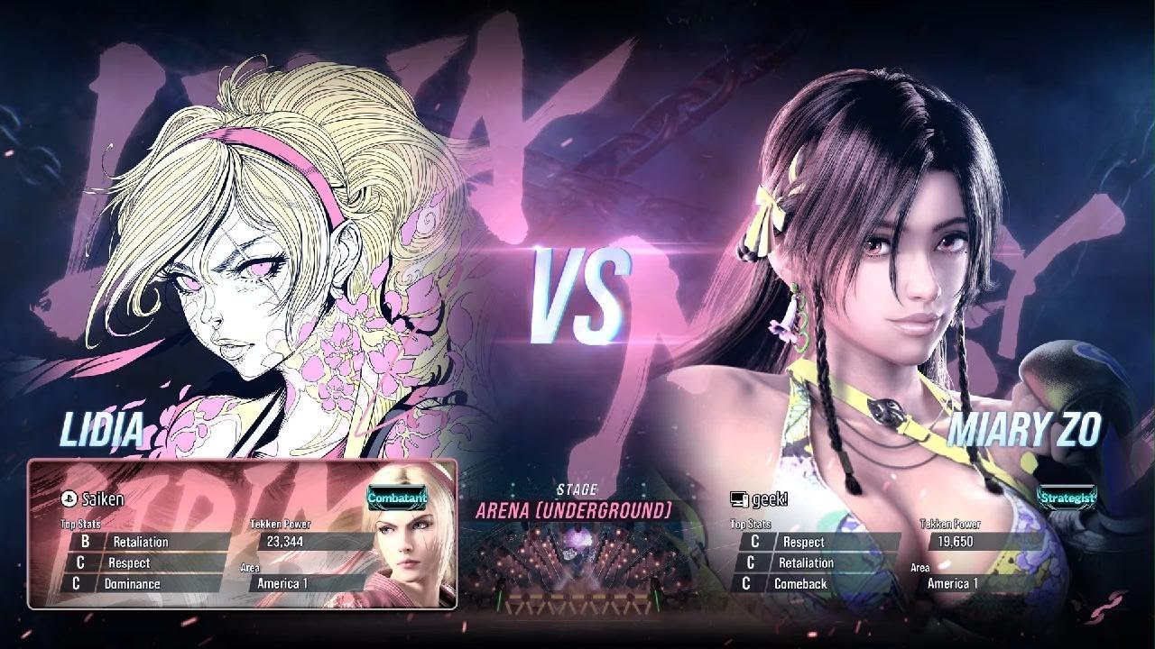 TEKKEN8: Lidia vs Mary Zo RANKED