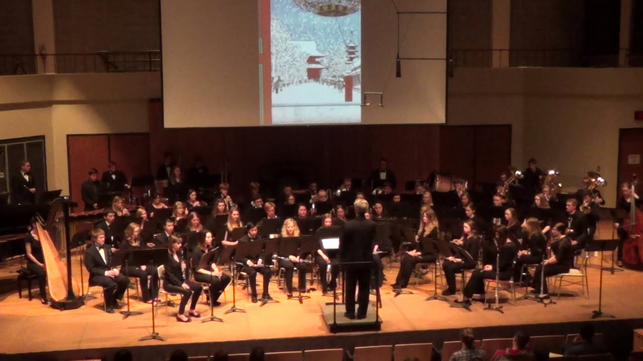 ISU Wind Ensemble - Symphony No  4:  Bookmarks from Japan - Julie Giroux