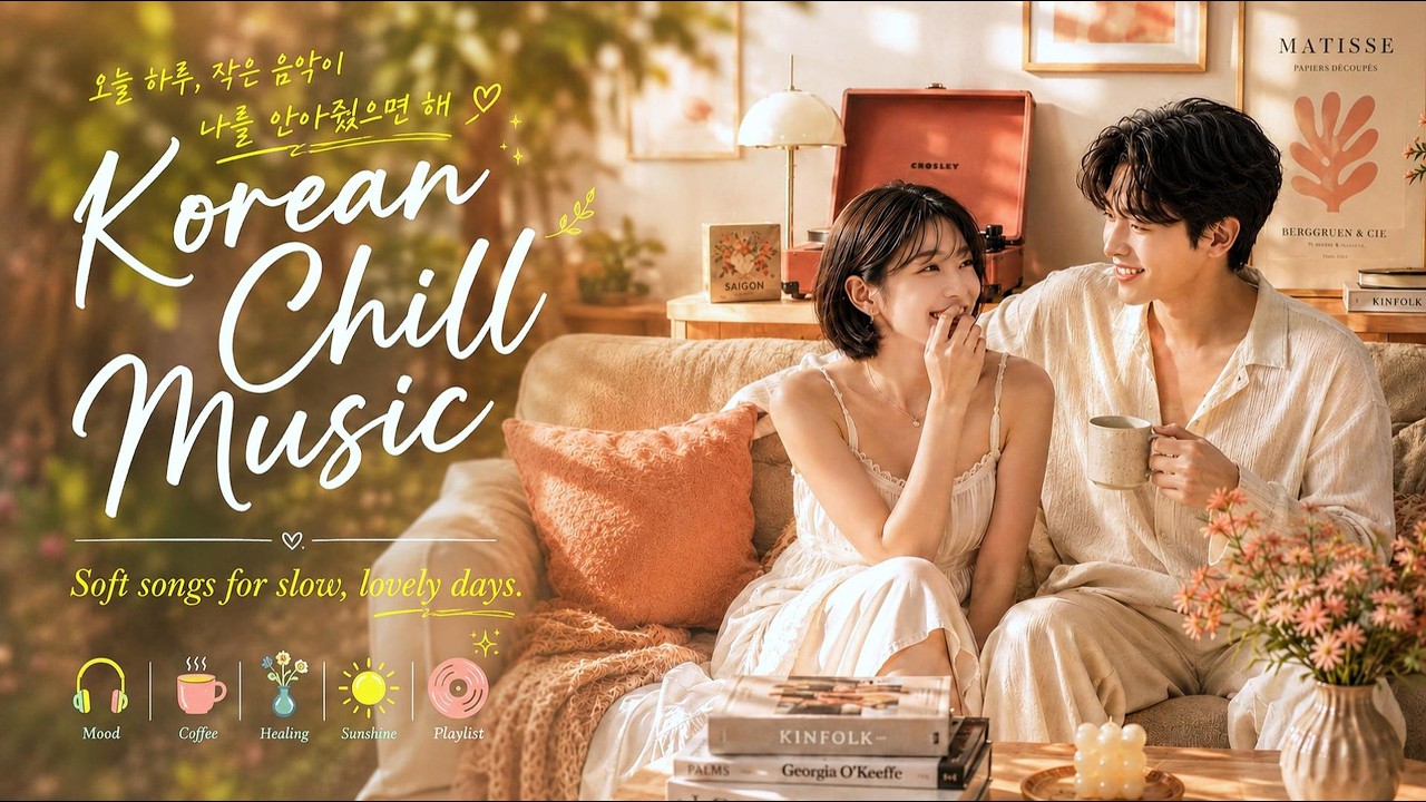 𝐏𝐥𝐚𝐲𝐥𝐢𝐬𝐭☕ Easy Songs for a Slow Day at Home｜Korean Chill OST & R&B