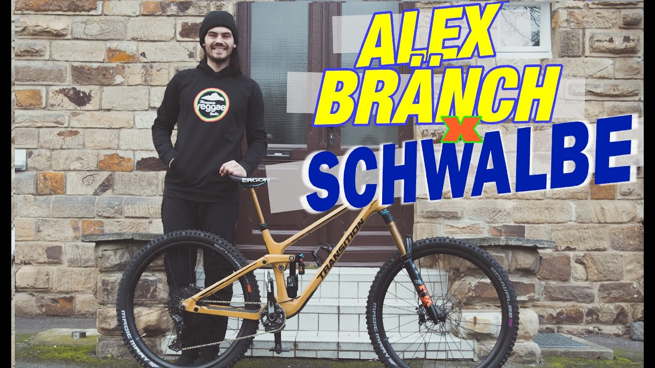 Alex Bränch X Schwalbe Unboxing and Testing new Tires in the German Winter Transition Sentinel V2