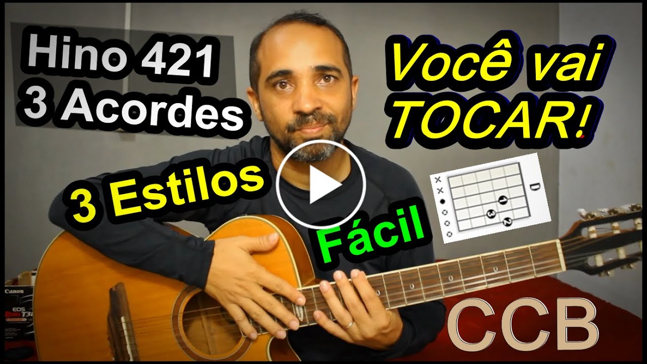 O HINO MAIS FÁCIL DE TOCAR NO VIOLÃO CCB
