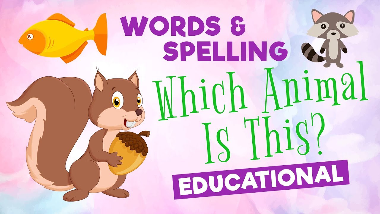 Learning Animals Quiz (Part II) - Educational Guessing Game for Children - Toddlers & Preschoolers