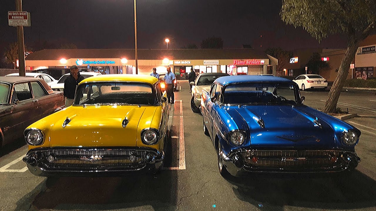 57 Chevy Bel Air Goes To Car Show (Gasratz)