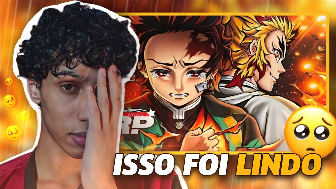 (QUE SOM!)Antes de Partir 💔 | Rengoku e Tanjiro (Kimetsu No Yaiba) JRP Ft. ‪@Igrisofc‬ - REACT