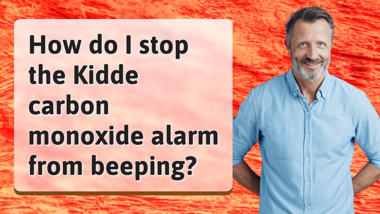 Как отключить звуковой сигнал датчика угарного газа Kidde?