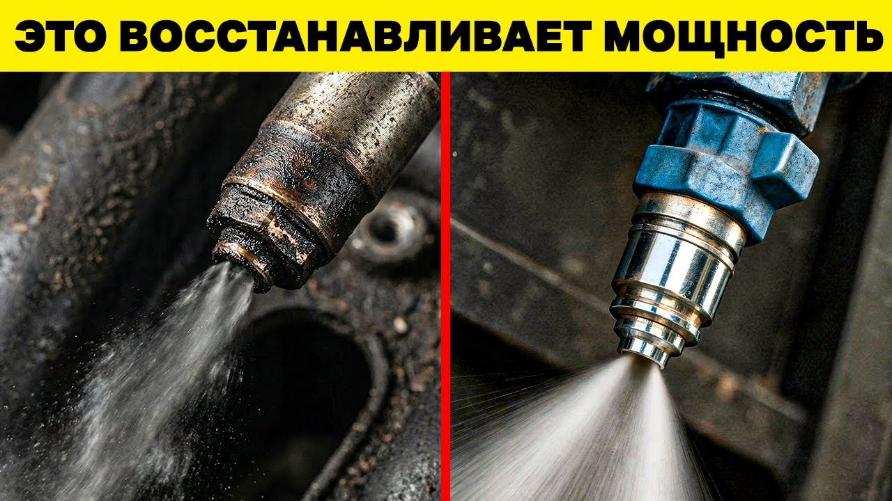 НИКОГДА Не Везите Машину В Сервис: ЯПОНСКИЙ ТРЮК, Который Чистит Форсунки БЕЗ Снятия