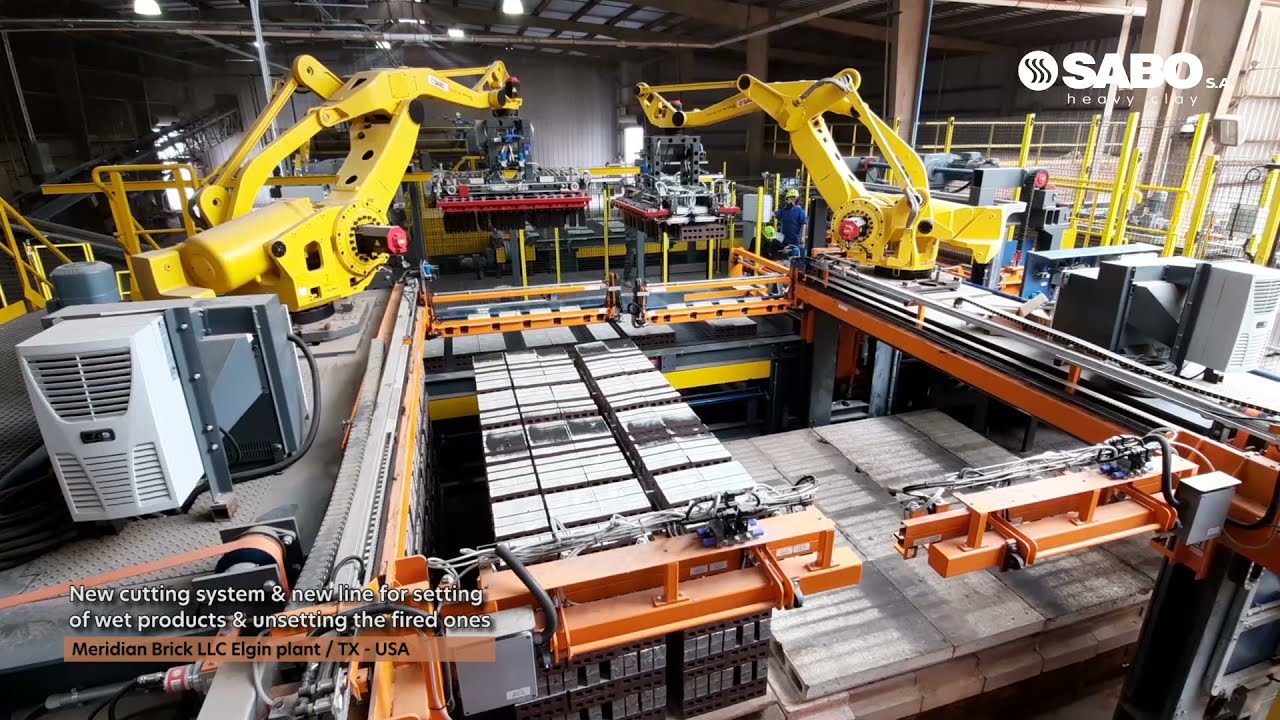 SABO renovation solutions at Meridian Brick Elgin plant TX