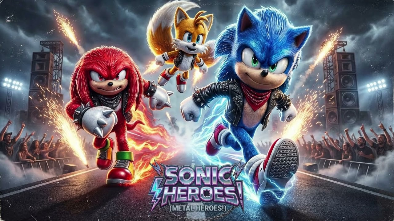Sonic Heroes! (Metal Heroes!) An AI Metal Cover of the Sonic Heroes Theme Song!
