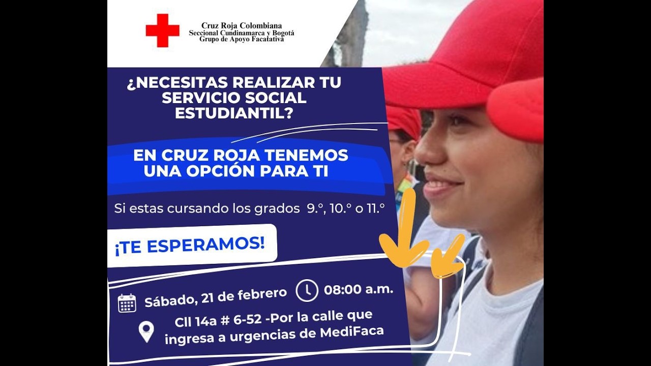 #FACATATIVÁ || Servicio Social Estudiantil 2026 Cruz Roja Facatativá.