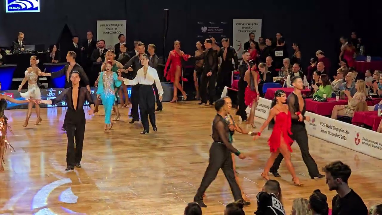 💃🔥 ADULT LATIN 1/16 FINAL 🔥POLISH OPEN CHAMPIONSHIPS WDSF World Open - BALTIC CUP ELBLĄG 2025💃#dance