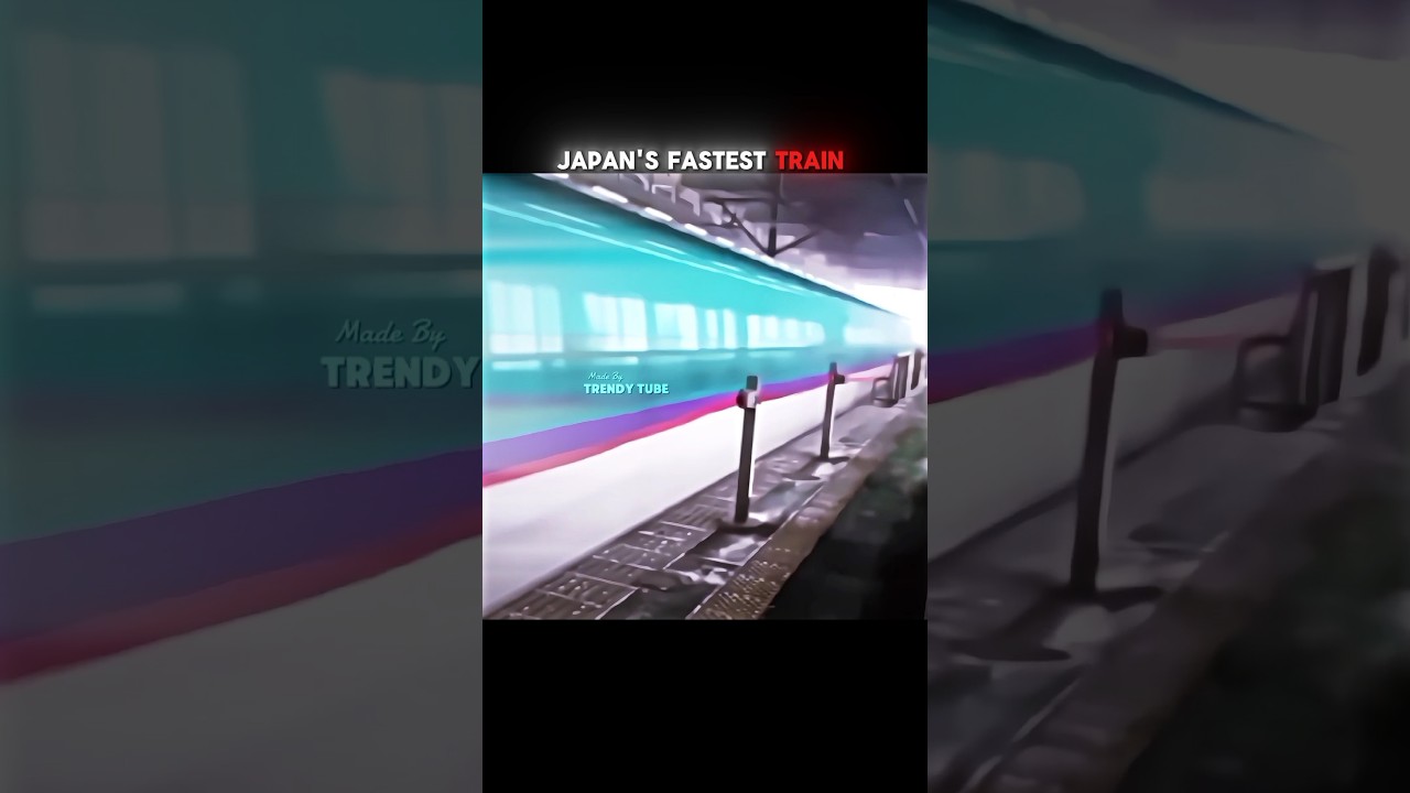 Japan's Train Highest Speed 🚄😱 | Troll Face | 