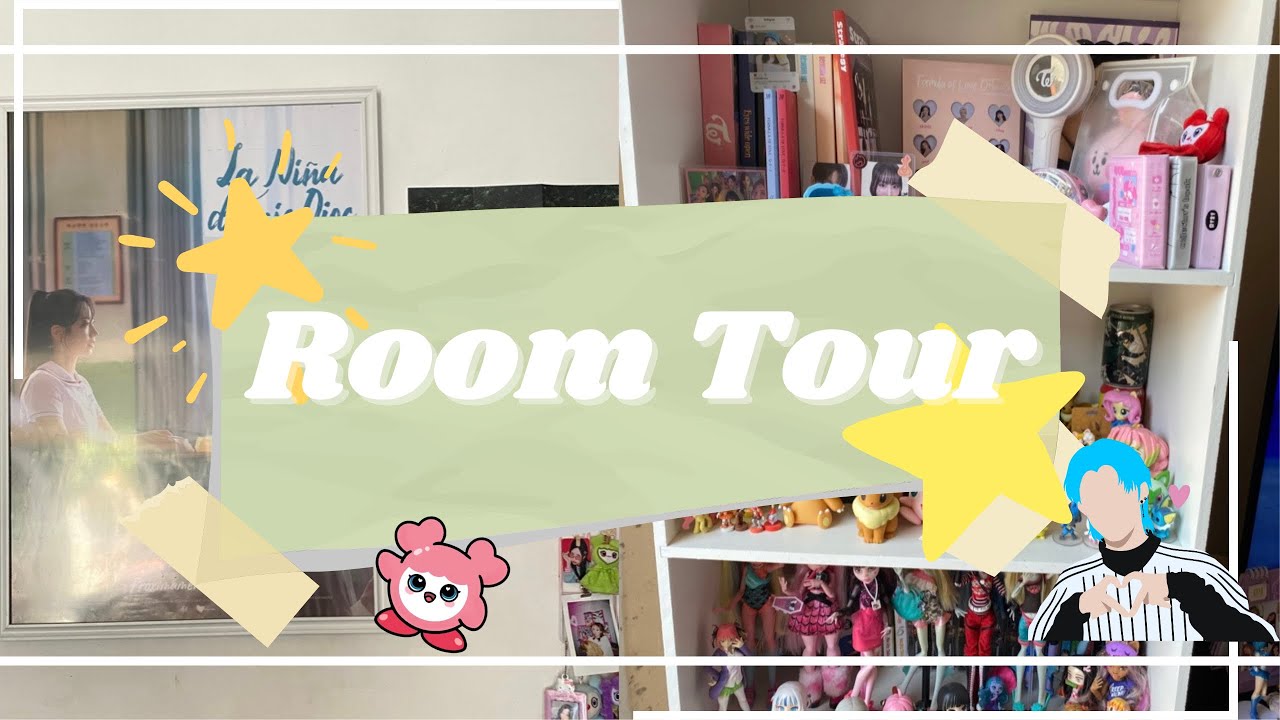 Room Tour/ K-pop “aesthetic” ✨💗🌸🍭| Savely pop | TWICE | STRAY KIDS| 🩷🤍