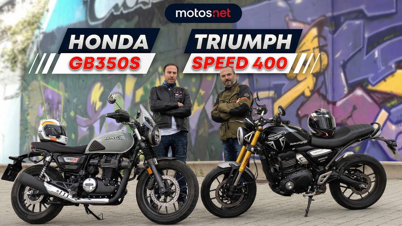 🏍️ Honda GB350S vs Triumph Speed 400 / Las neoclásicas de referencia / Comparativo / motos.net