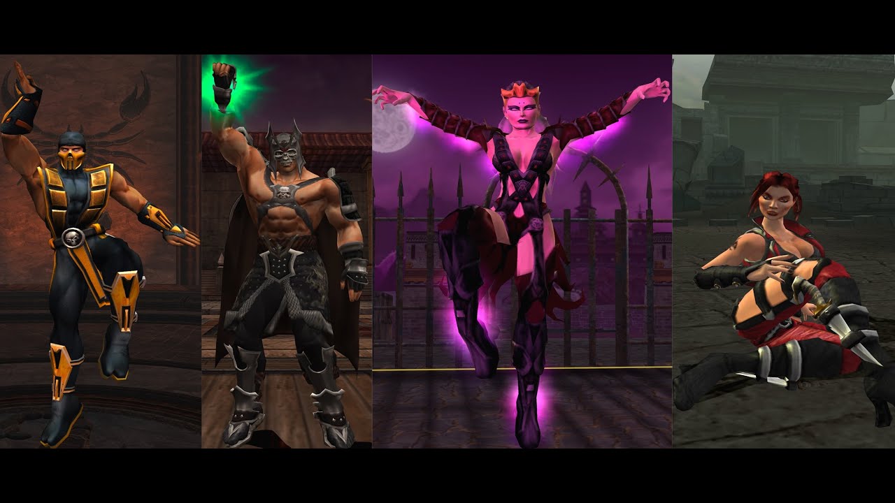 Mortal Kombat Armageddon - Unique Getups
