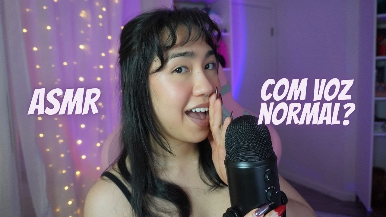 ASMR sem ASMR | Relaxando você com a minha VOZ NORMAL 😴