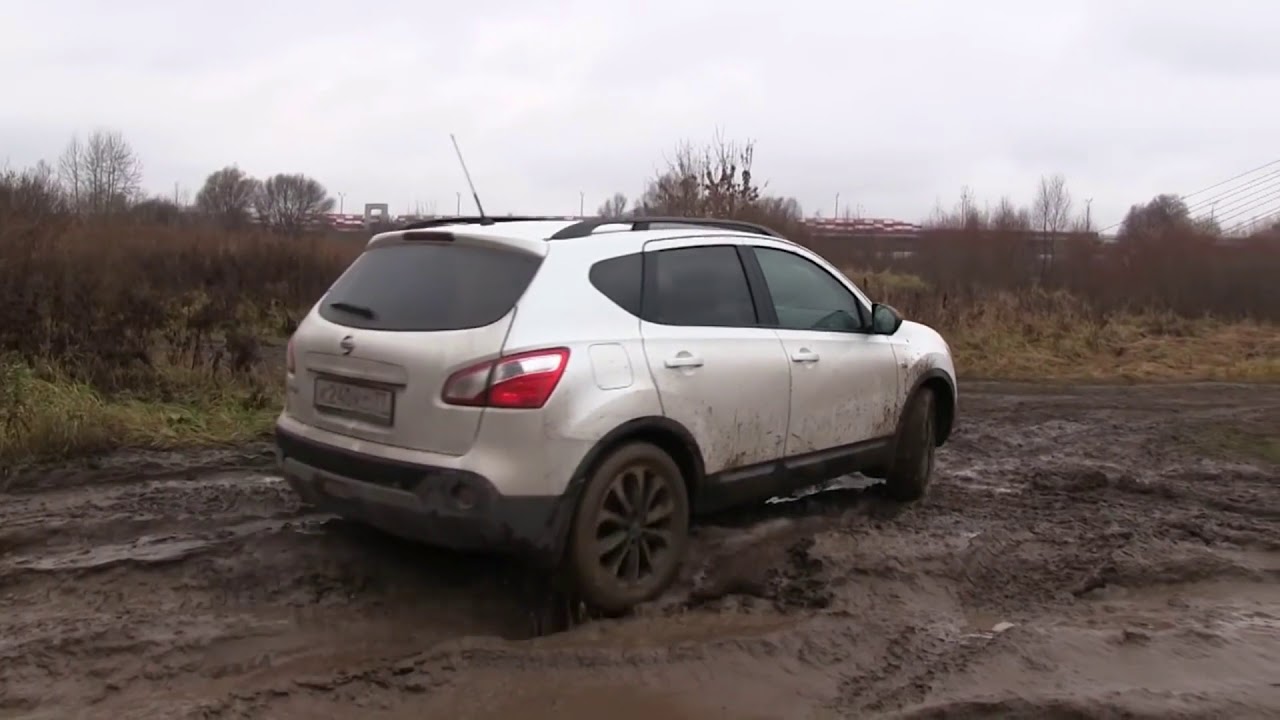 Nissan Qashqai  проходимость на бездорожье
