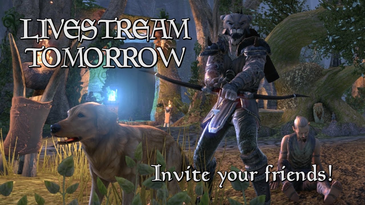 ESO Livestream Announcement (End Game Content!)