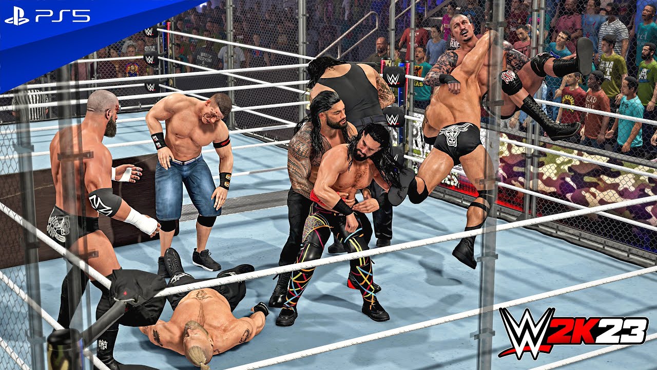 WWE 2K23 - War Games Match | PS5™ [4K60]
