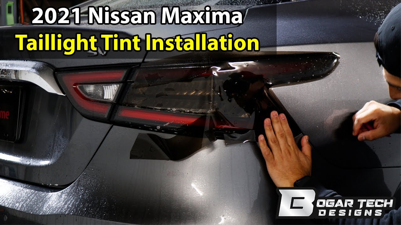 Nissan Maxima 2015-2023 Taillight Tint Installation