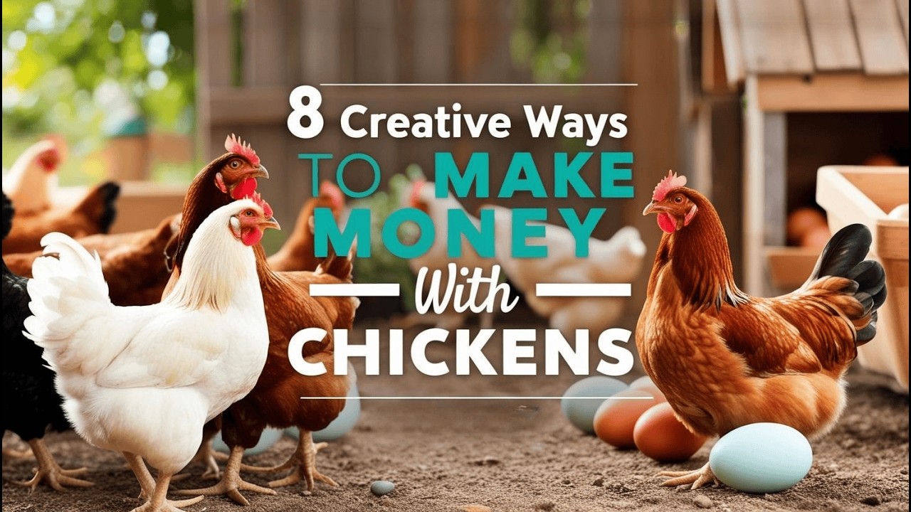 8 Creative Ways To Make Money With Chickens