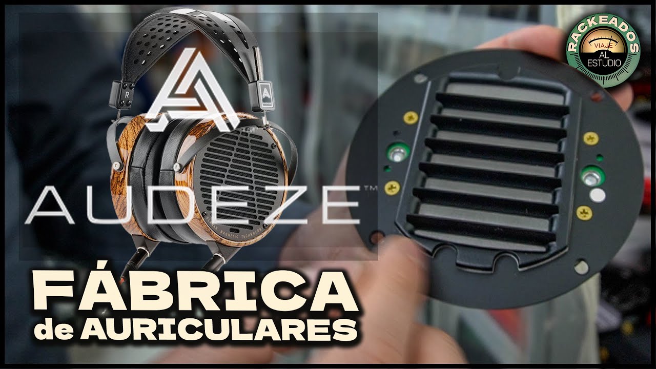 CÓMO SE FABRICAN los AUDEZE 🎧 Tour por la Fábrica en California (Rackeados)