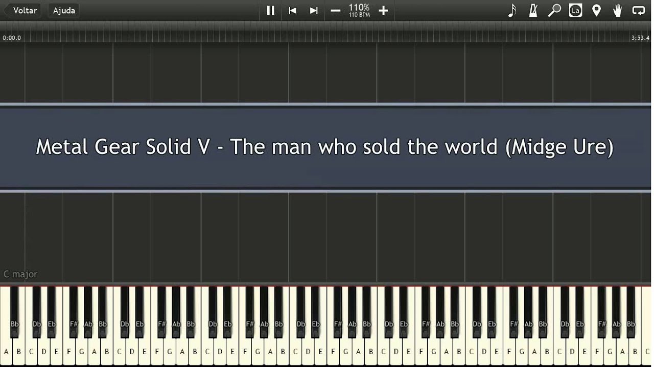 Metal Gear Solid V - The Man Who Sold The World (Tutorial: Thiago Pachêco)