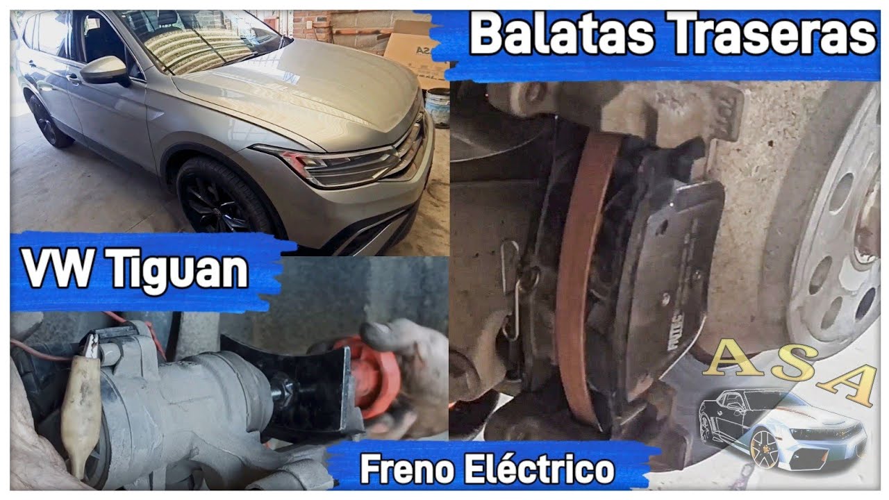 Frenos Traseros Volkswagen Tiguan 2024 Freno de estacionamiento electrónico 