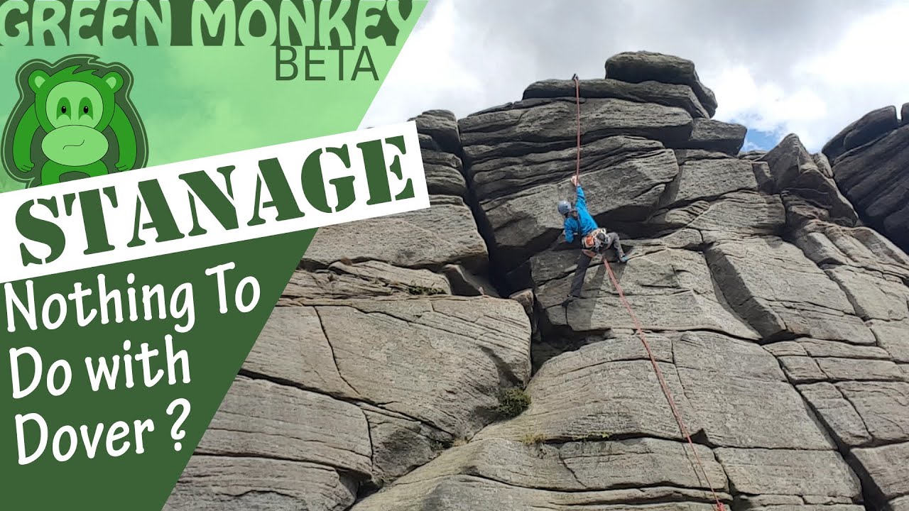 Stanage - Top Rope Solo Climbing in the Peak District - Nothing to do with Dover
