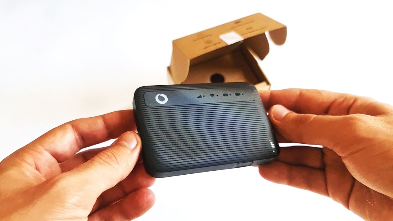 How To Set Up Vodafone R228t 4G MiFi Device - Unboxing & Speed Test