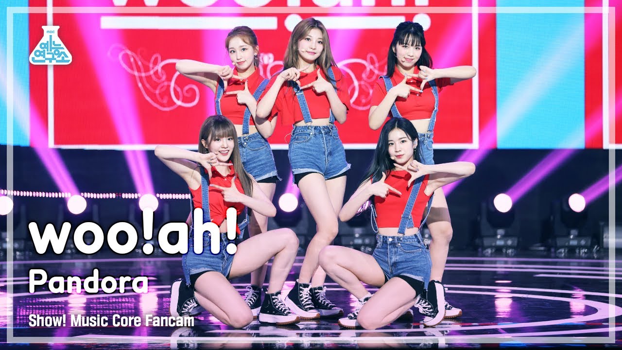 [예능연구소 4K] 우아! 직캠 'Pandora' (woo!ah! FanCam) @Show!MusicCore 210717
