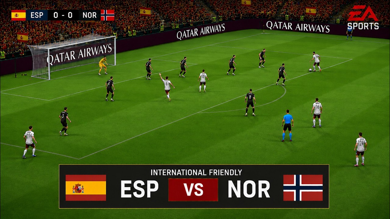 23 July, 2026 | Spain vs Norway | International Friendly | WHAT IF? | FC26 Gameplay