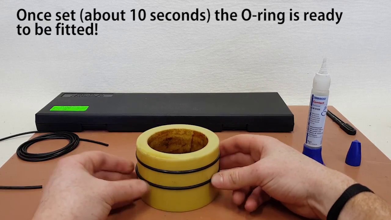 How to make custom size O-rings