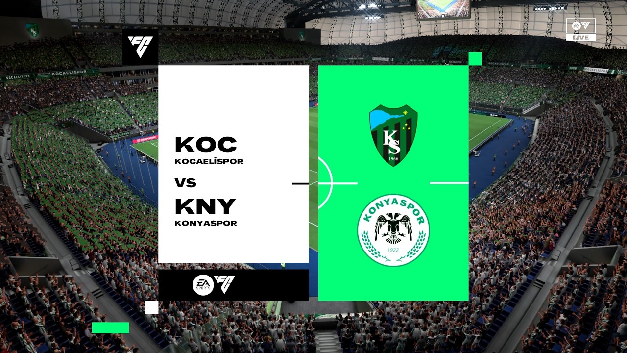 KOCAELİSPOR-KONYASPOR|SÜPERLİG|FC|
