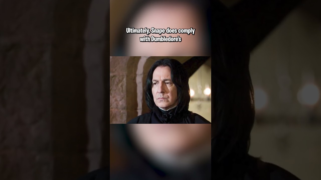 Why was Professor Snape's Avada Kedavra curse BLUE? #shorts