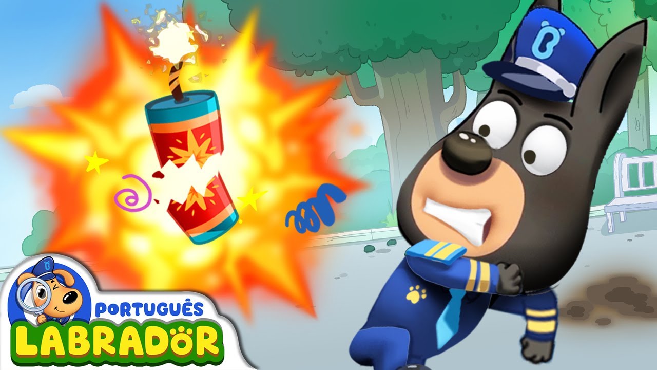 Detetive Labrador 🔍 - Cuidado com Bombinhas | Desenho Animado | Desenho Infantil | BabyBus Português