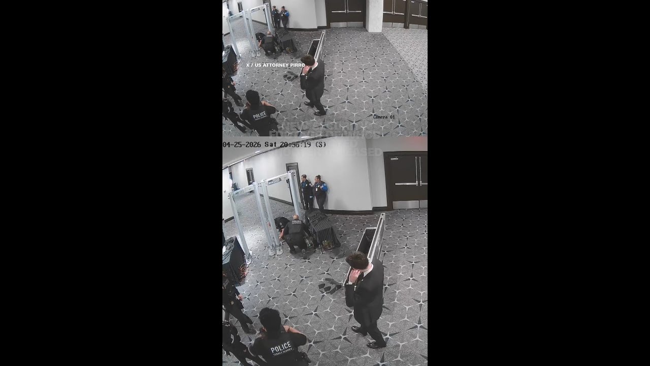 New security footage of WHCD suspected shooter released