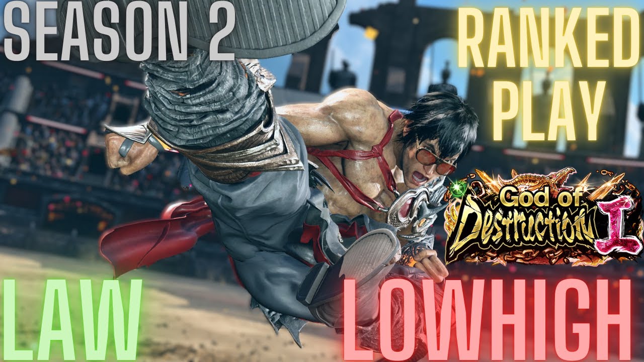 Tekken 8 | LowHigh (Law) God 1 Ranked Play