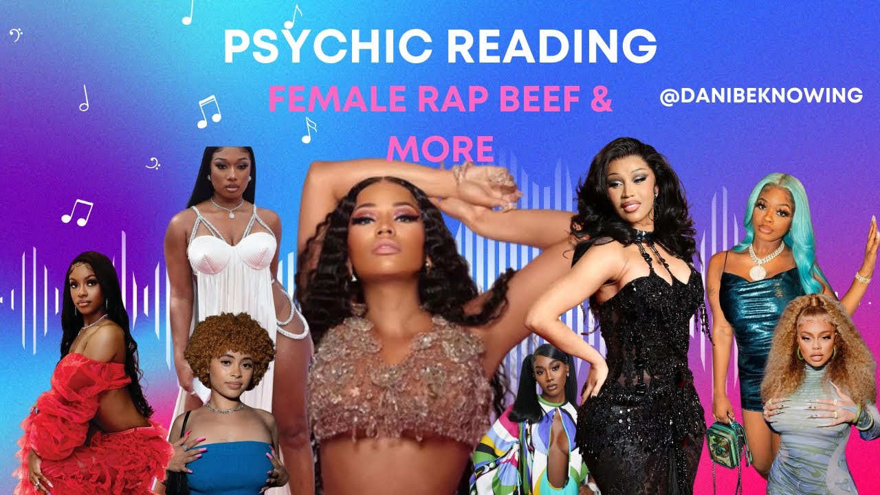 Beyond Nicki & Cardi: Psychic Spills Rap Secrets on Ice Spice, GloRilla, & Many More! 🔥🔮