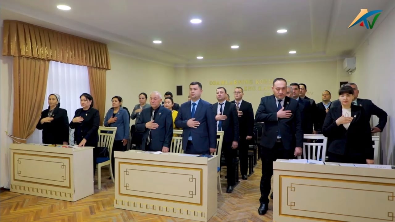 Халқ депутатлари Амударё туман Кенгашининг 18-сессияси тўғрисида ахборот