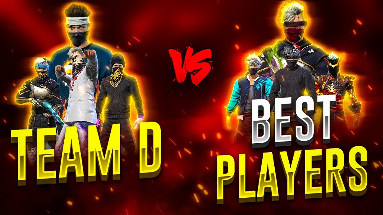 Team D Vs Team D Best Players 🔥|| 4 Vs 4 Insane Battle 💥 || D YAHI
