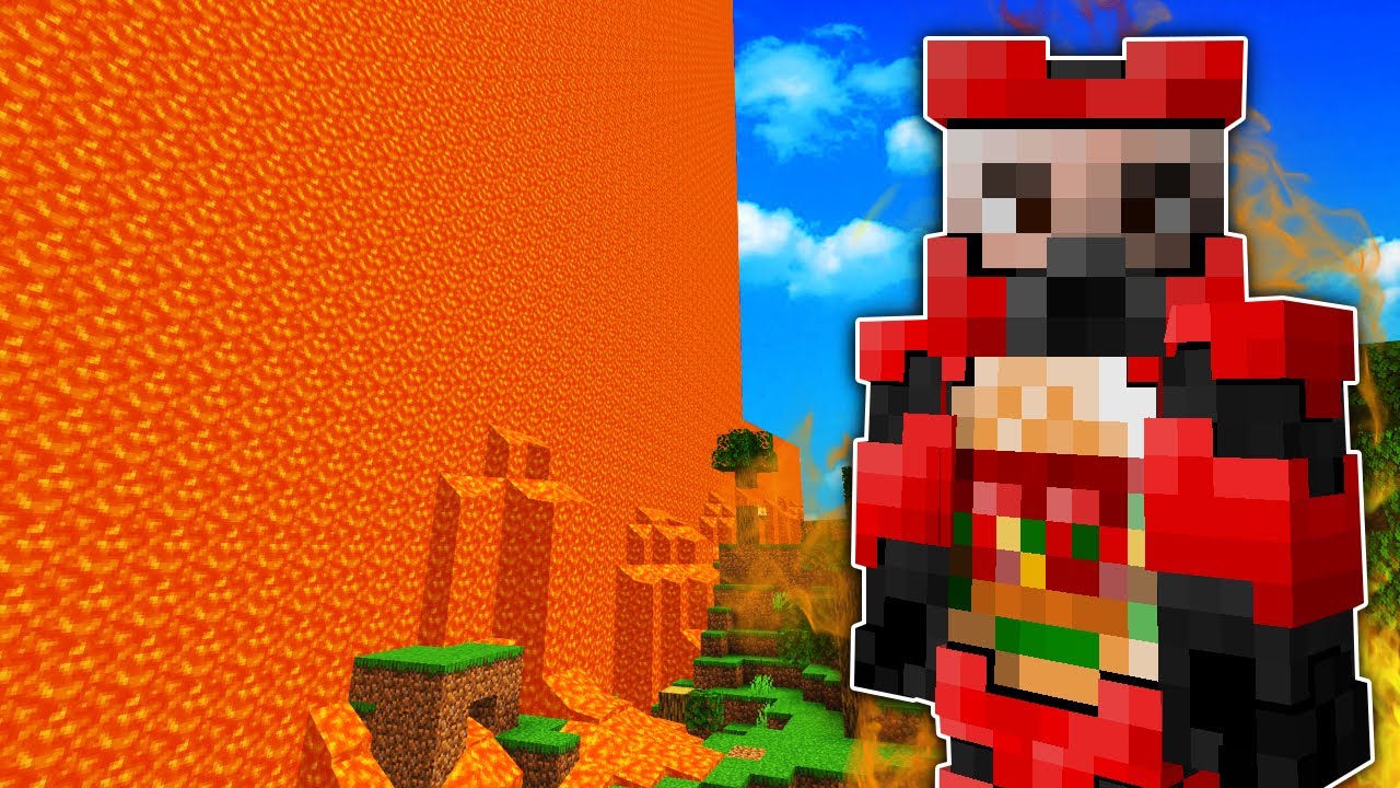 We Sabotaged Our Friends Base While LAVA Falls From the Sky in Minecraft Multiplayer!
