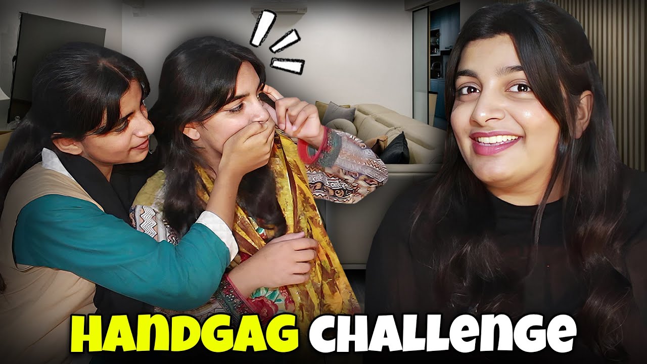 HANDGAG READING CHALLENGE!!! | Dimple Sisters 😂🤐🤣